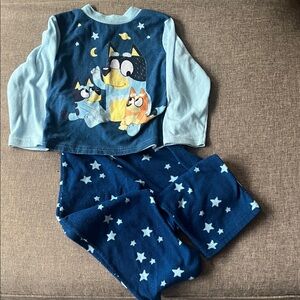 Bluey Fleece Pajamas 4T